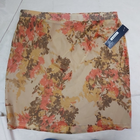 ANNE Klein   Gramercy Floral Pencil Skirt - Picture 12 of 12